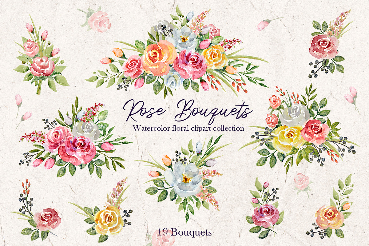 ROSE MOOD Bouquets, an Object Graphic by NGliory (Photo 2 of 6)