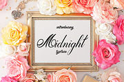 Midnight Typeface, a Font by DuoFankaar (Thumbnail 1 of 5)