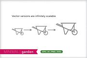 Minimal garden icons, an Outline Icon by Picture Window (Thumbnail 4 of 5)