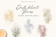 Dusty delicate floral clipart, a Decorative Illustration by long summer (Thumbnail 12 of 12)