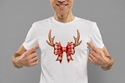 Christmas Coquette Bow PNG, an Illustration by Designworld (Thumbnail 3 of 5)