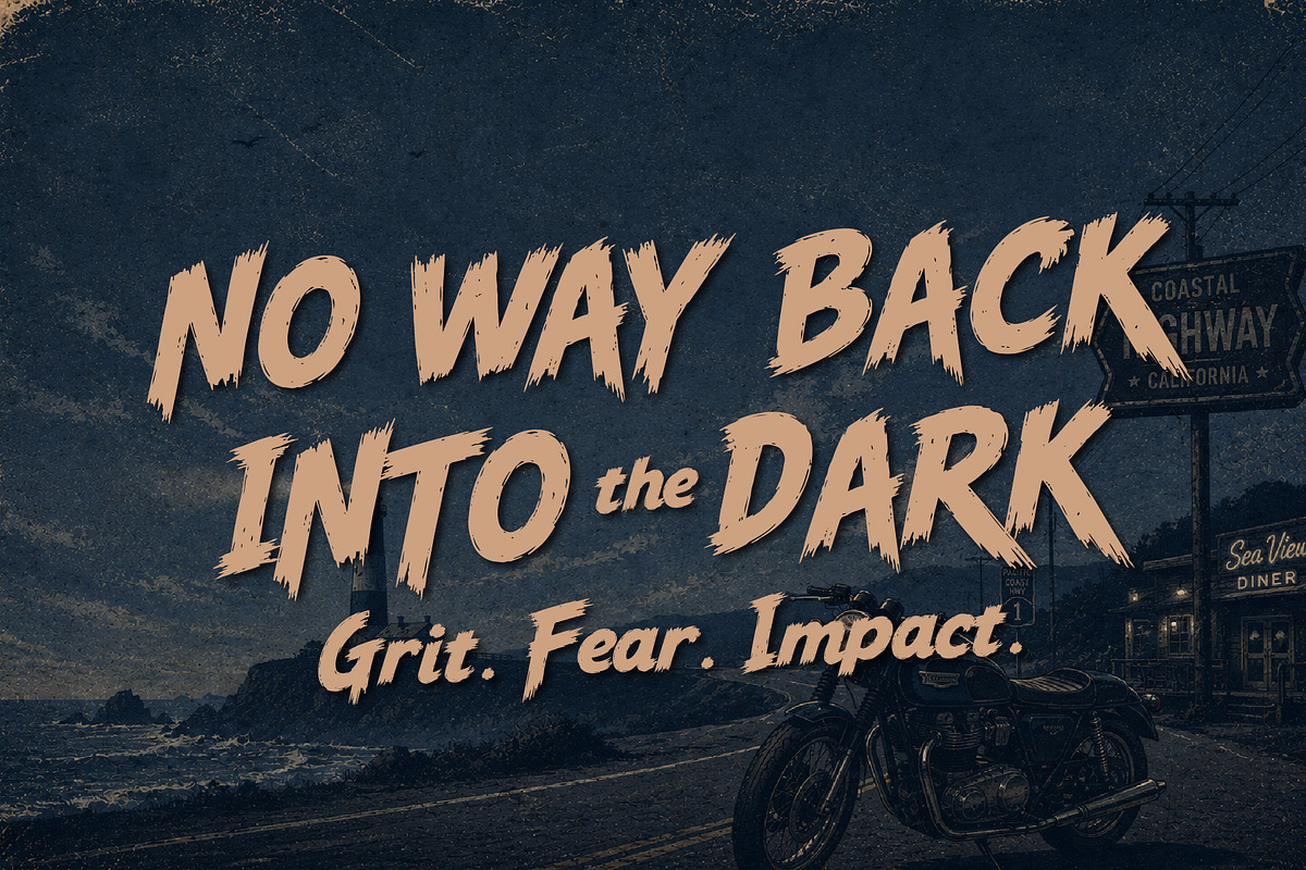 Runster Dread - Raw Intense Font, a Handwritten Font by HypeWorksCo (Photo 14 of 16)