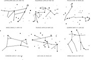 Zodiac Symbols and Constellations, an Illustration by MyNatureGraphics (Thumbnail 4 of 5)