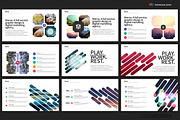 Company Profile PowerPoint Templates, a Presentation Template by Warna Works (Thumbnail 13 of 36)