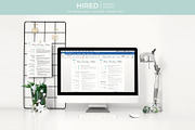 Professional Resume for Teachers, a Resume Template by HIRED Design Studio (Thumbnail 11 of 13)