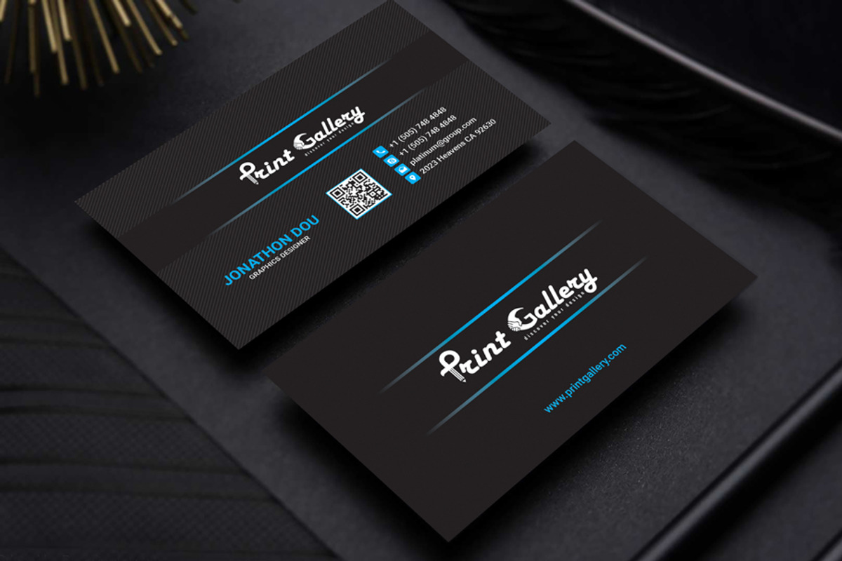 Minimal Individual Business Card, a Business Card Template by Proshanta Sarker (Photo 2 of 3)