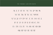 Vallura - Serif Display Font, a Sans Serif Font by Vesvocrea (Thumbnail 8 of 9)