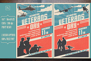 Veterans Day Flyer, a Flyer Template by Paul Lesser (Thumbnail 2 of 5)