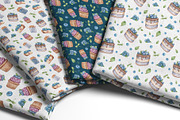 Blueberry watercolor collection, an Object Illustration by Pattern + watercolor (Thumbnail 2 of 10)