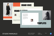 UVERA - Brand Guideline Powerpoint, a Social Media Template by Studio Manuals (Thumbnail 6 of 8)