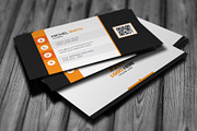 Clean Modern Business Card, a Business Card Template by Saman Osama (Thumbnail 2 of 3)