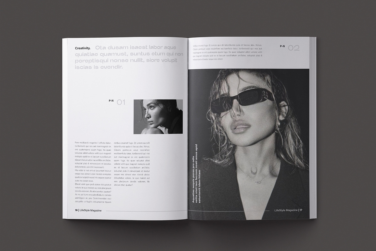 The Lifestyle Magazine Template, a Magazine Template by TemplateFolio-Shop (Photo 8 of 16)