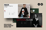 RICK | Service & Pricing Guide, a Presentation Template by Creatiya Type (Thumbnail 1 of 11)