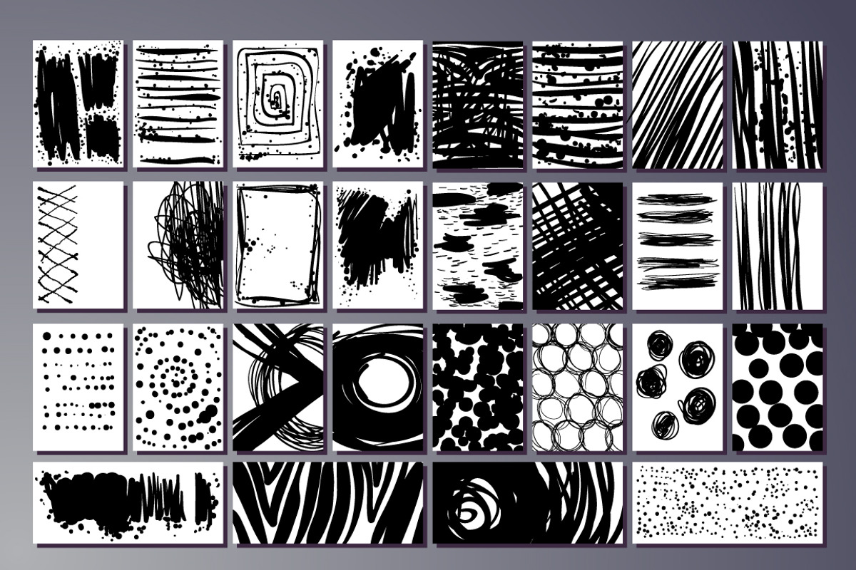 80 grunge textures, a Texture Graphic by Katya Hatsak (Photo 2 of 3)