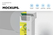 Cigarette Pack Mockups, a Product Mockup by megostudi0 (Thumbnail 6 of 7)