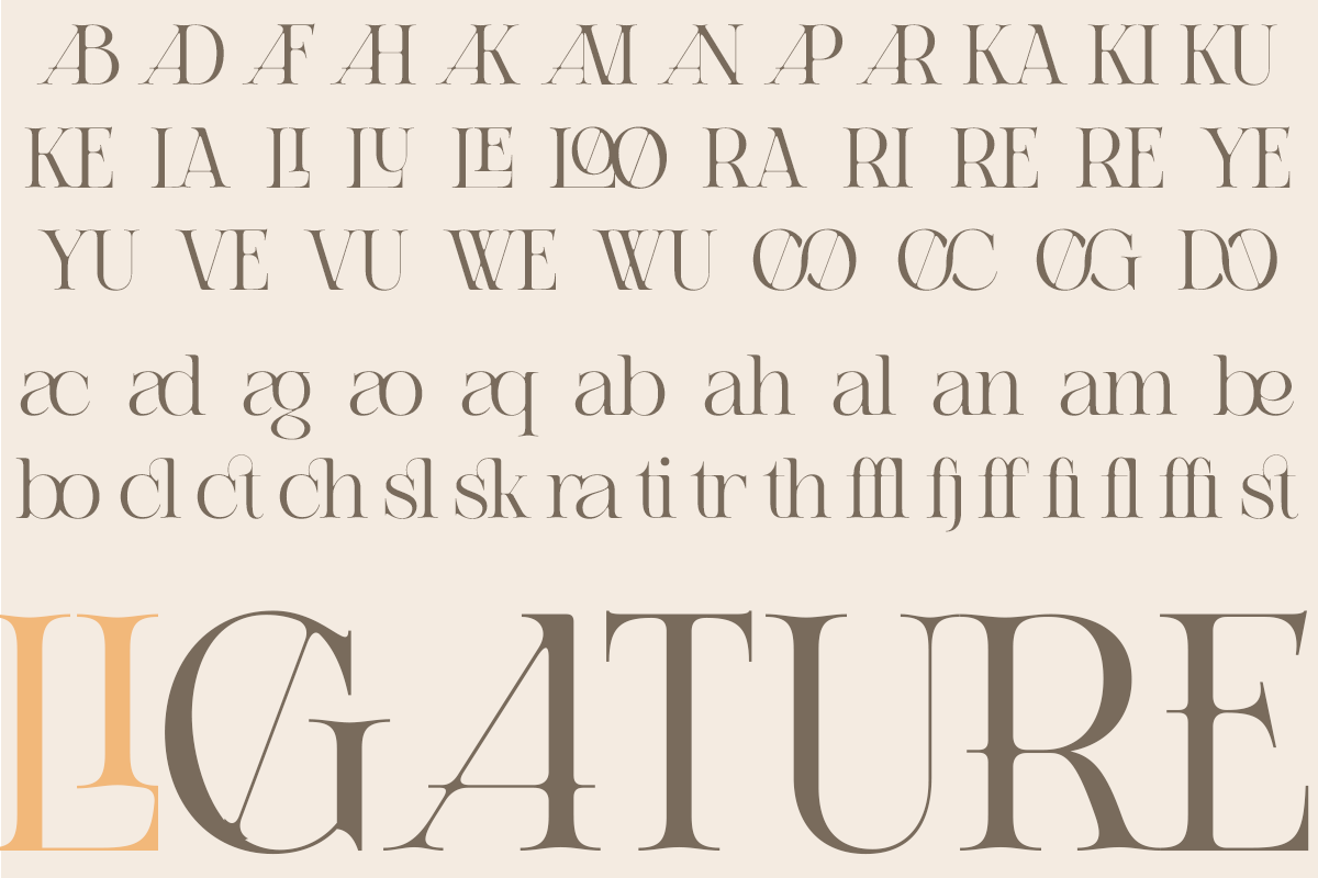 A Refined Luxury Serif - Relooyd, a Serif Font by Qweera Studio (Photo 10 of 12)