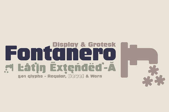 Fontanero -3 fonts- preview 7
