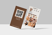 Business Card Lash Editable in Canva, a Business Card Template by KnowyourLabel (Thumbnail 1 of 6)