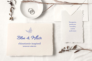 Blue&White. Chinoiserie Inspired Set