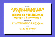 Glamos Display Font, a Slab Serif Font by Graphicxell (Thumbnail 9 of 9)