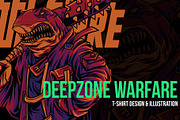 Deepzone Warfare Mutant Illustration, an Animal Illustration by badsyxn (Thumbnail 1 of 5)