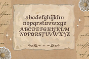Feywood Oath - Antique Typeface, a Handwritten Font by HipFonts (Thumbnail 7 of 9)