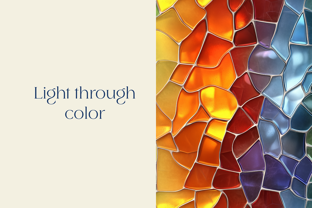 Stained Glass, a Wallpaper Photo by Picturesque Stories (Photo 4 of 9)
