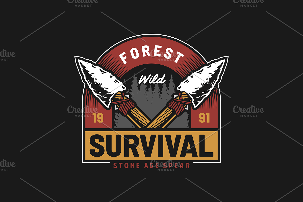 Survival Spear, an Illustration by Doniel Worx (Photo 1 of 2)