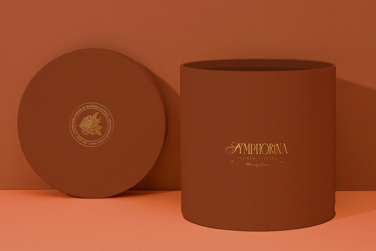 Minimalist Aesthetic Flower Box PSD, a Packaging Mockup by GALPRENEUR (Photo 3 of 3)
