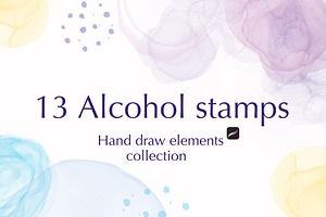 Alcohol Stamps Brushes- Stamp