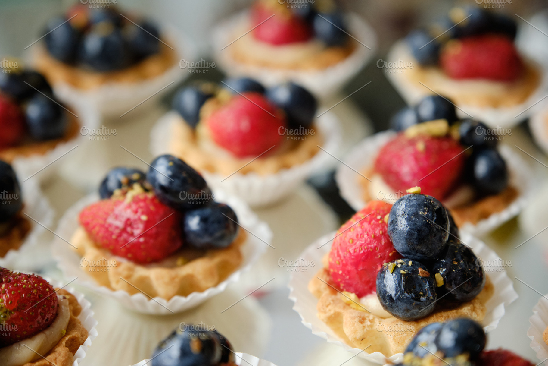 Festive Fruit Tartlets: Perfect for Celebrations., a Food & Drink Photo by Rohan Photography
