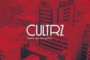 Cultrz Typeface, a Sans Serif Font by kulturrrno (Thumbnail 1 of 8)