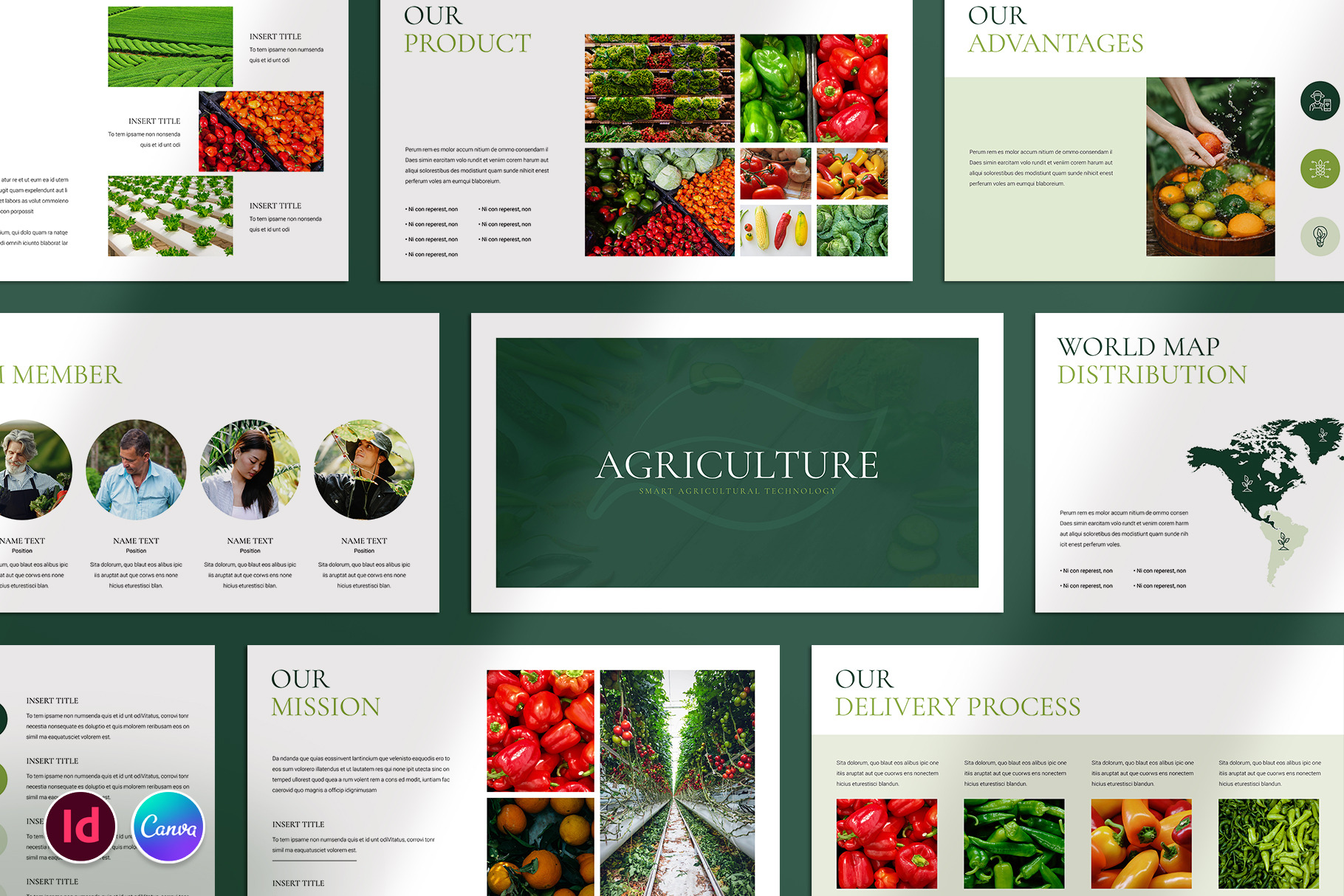 Agricultural Presentation Template, a Presentation Template by ...