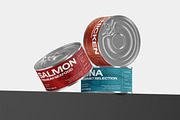 Pull-Tab Food Tin Mockup, a Packaging Mockup by Permadi Creative (Thumbnail 2 of 5)