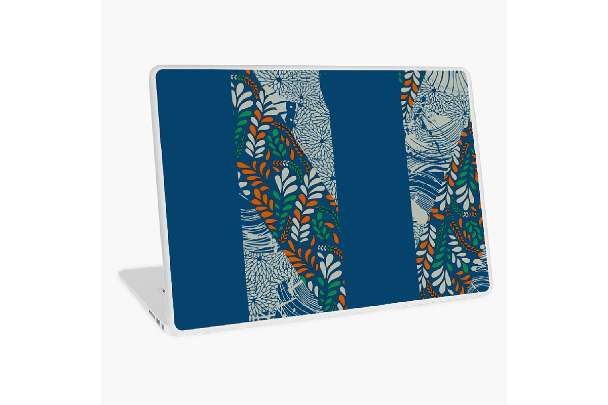Edge of Botanica – Multi-Stripe, a Texture Illustration by kraalikaacreations (Photo 9 of 11)