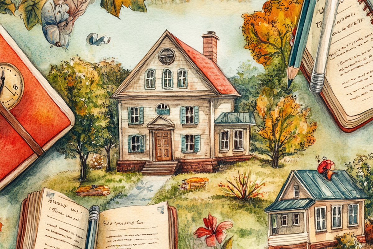 Rustic Back-to-school Cottagecore, a Background Graphic by Printable Treasure (Photo 3 of 5)