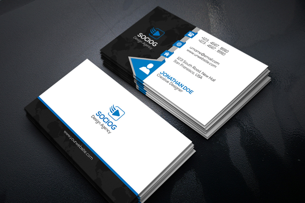 Elegant Creative Business Card - 29, a Business Card Template by Shapnochura Design Studio (Photo 3 of 4)
