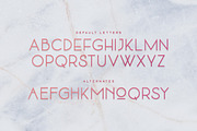 Quartz - Deco Font, a Sans Serif Font by Tugcu Design Co. (Thumbnail 2 of 5)