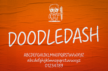 DoodleDash Playful Handwritten Font