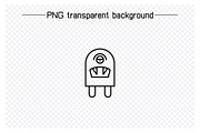 Cute Monster Avatars Illustrations, an Outline Icon by Designfour (Thumbnail 2 of 7)