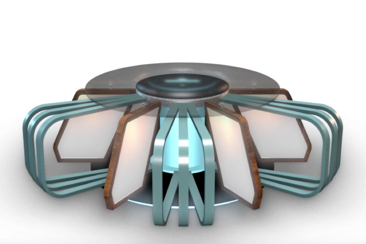 TV Studio News Desk 7, a Furniture 3D Model by akerStudio (Photo 1 of 10)