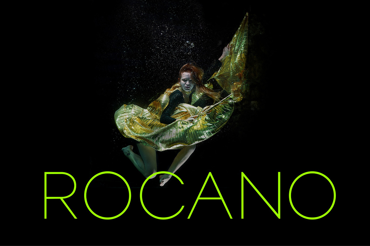 Rocano Display Typeeface, a Font by Design Stag (Photo 1 of 8)