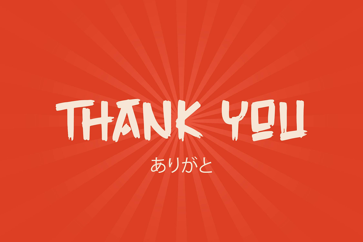 Juzho Kaizen | Japanese Brush Font, a Handwritten Font by Denustudios (Photo 14 of 14)