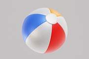 Beach Ball, an Object 3D Model by fahad121 (Thumbnail 1 of 7)
