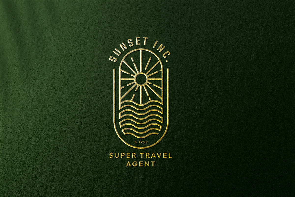 Sunset Travel Agent Inc Logo, a Branding & Logo Template by Design_Planet (Photo 1 of 4)