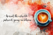 Chocolate Heart Script Font, a Script Font by FHFont (Thumbnail 3 of 13)