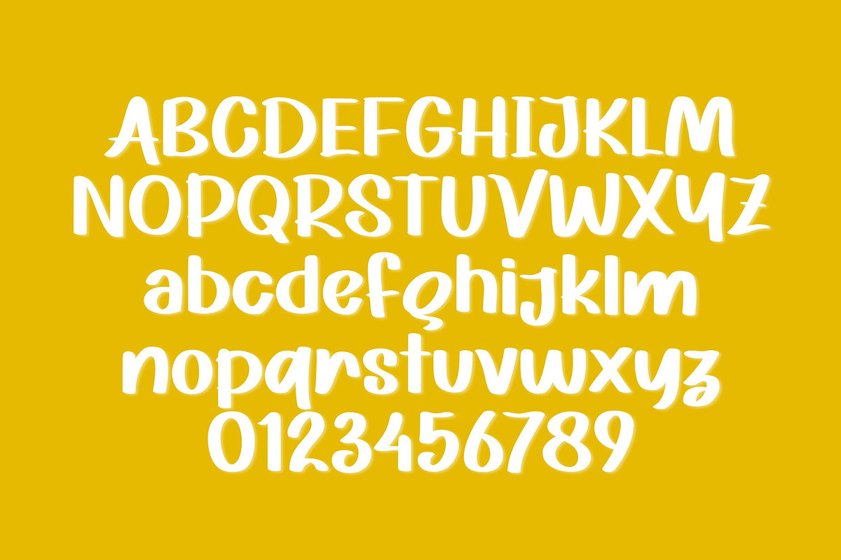Algica, a Font by Letterafa Studio (Photo 5 of 6)