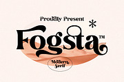 Fogsta Stylish Serif Font, a Script Font by Storytype Studio (Thumbnail 1 of 10)