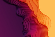 Paper Craft 5 Vibrant Backgrounds, a Texture Graphic by GarryKillian (Thumbnail 3 of 6)