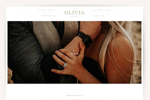 Olivia Photography Elementor Theme